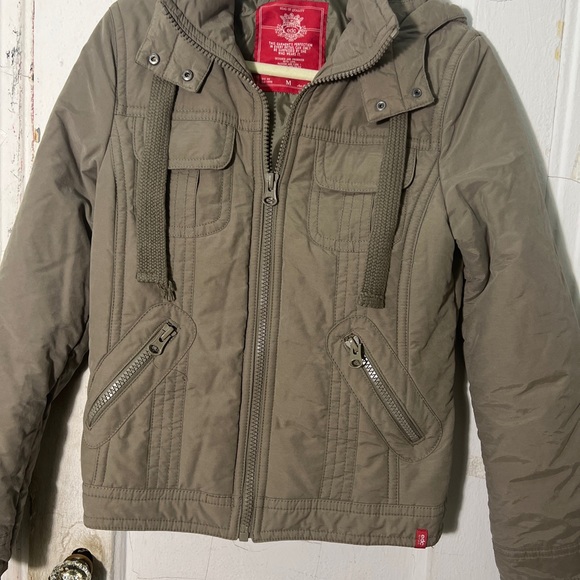 Vintage EDC by Esprit womens size M hooded jacket - Picture 2 of 11